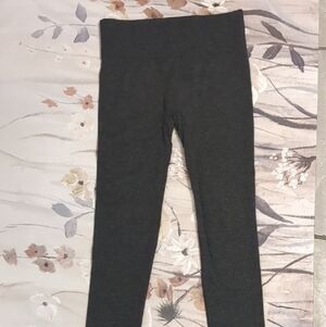 Charcoal Gray Women's Leggings - Unbranded
